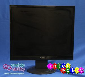 Fujitsu Siemens Black 19inch monitor D19-1